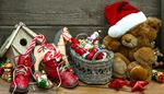 шапкасанты, украшение, скворечник, рождество, шнурки, корзинка, ботинки, помпон, леденец, мишка, звезда, лошадь