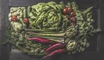 szparagi, karczoch, pomidor, warzywa, zielen, ogorek, migdaly, salata, koper