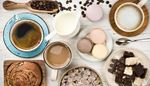 makaron, csokolade, kavebab, fahejascsiga, kapucsino, fogantyu, tejszin, kakao, kionto, cukor, kanal, kave